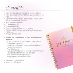 Nueva Coleccion- Agenda Mi Diario Planner