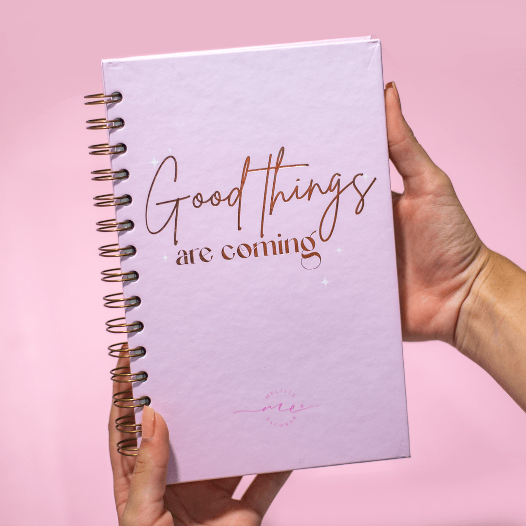 Cuaderno Good Things are Coming📒